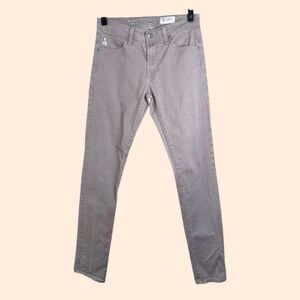 AG Adriano Goldschmied Men's Skinny Jeans in Light Gray
